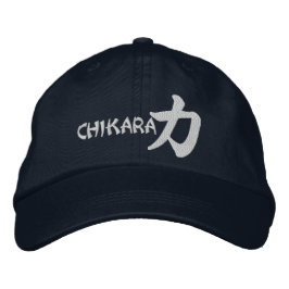 Gorra Bordada Kanji Power Chikara