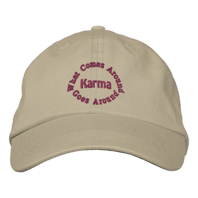 Gorra Bordada Karma se vuelve Inspiradora (Anverso)