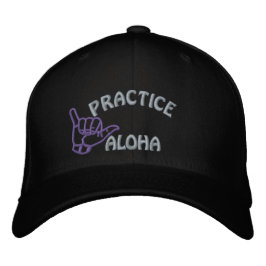Gorra Bordada Kauai Practice Aloha Shaka (Hang suelto)