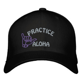 Gorra Bordada Kauai Practice Aloha Shaka (Hang suelto)