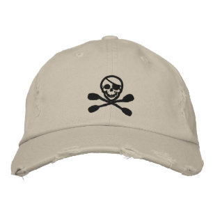 Gorra Bordada Kayak Paddle Pirate Cap