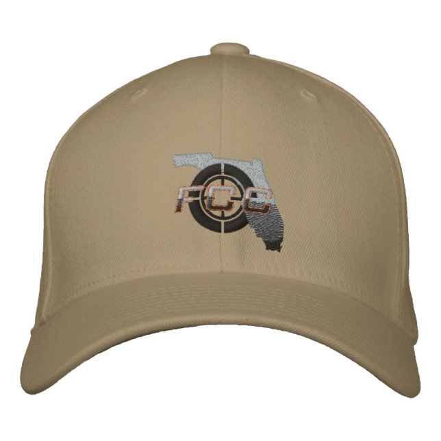 Gorra Bordada Khaki FCC Embroided Cap (Anverso)