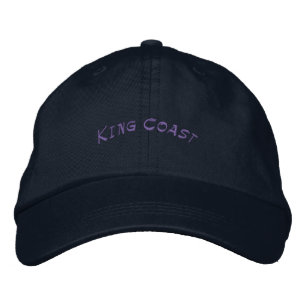 Gorra Bordada KING COAST Ajustable Elegante Marino Fresco
