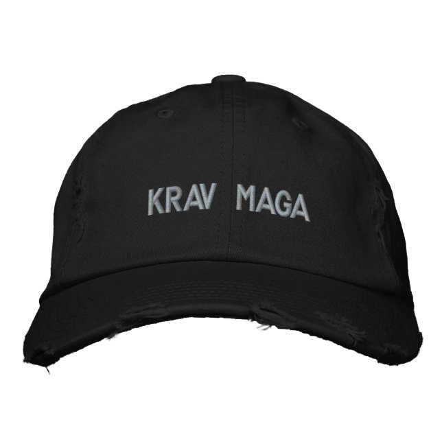 Gorra Bordada Krav Maga (Anverso)