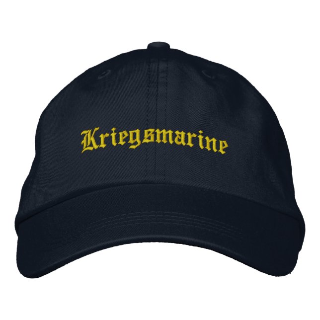 Gorra Bordada Kriegsmarine (Anverso)