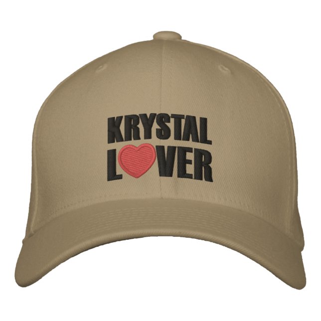 Gorra Bordada Krystal Lover (Anverso)