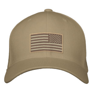 Gorra Bordada La bandera de los Estados Unidos invierte el desie