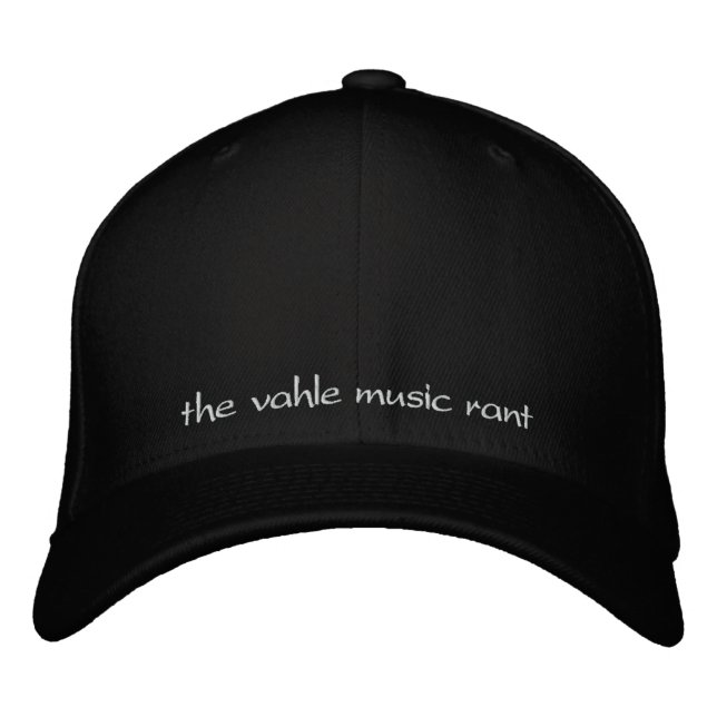 Gorra Bordada La canción de Vahle Music (Anverso)
