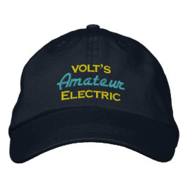 Gorra Bordada La eléctrica amateur de Volt