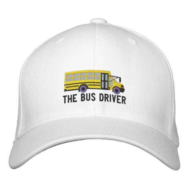 Gorra Bordada La escuela de Personalizado de conductores de auto (Anverso)