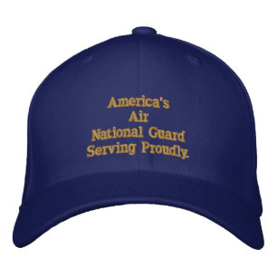 Gorra Bordada La Guardia Nacional Aérea de Estados Unidos.