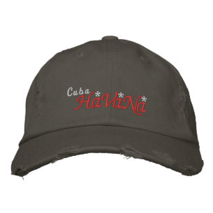 Gorra Bordada La Habana - Cuba