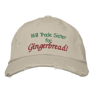 Gorra Bordada ¿La Hermana del Comercio por el pan de jengibre? G