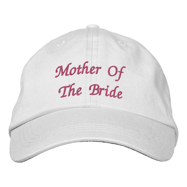 Gorra Bordada La Madre de la Novia (Anverso)