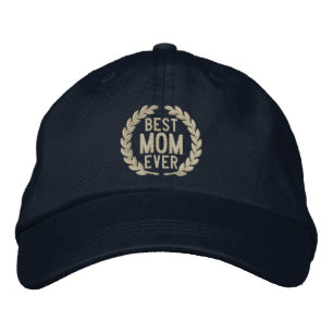 Gorra Bordada La mejor mamá de todos los tiempos SuperMom Laurel