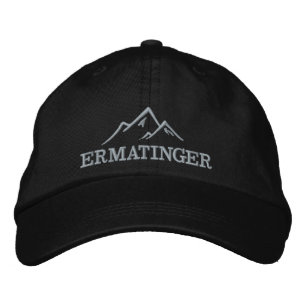 Gorra Bordada La montaña escalando Ermatinger