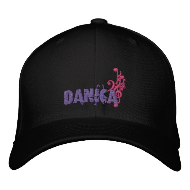 Gorra Bordada La música de Danica (Anverso)