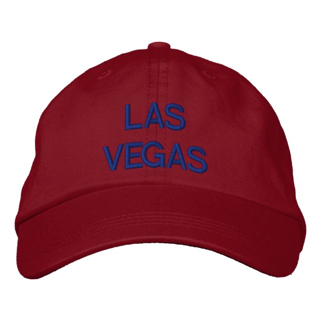 Gorra Bordada La pista de las Vegas (Anverso)