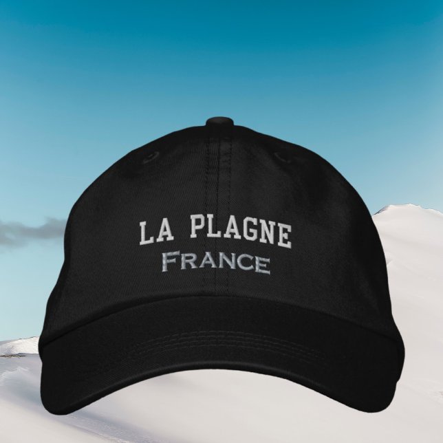 Gorra Bordada La Plagne France ski winter vacation outfit (Subido por el creador)