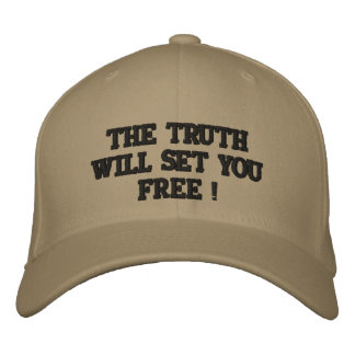 GORRA BORDADA ¡LA VERDAD TE HARÁ LIBRE!