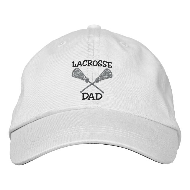 Gorra Bordada Lacrosse Dad Embroidered Cap (Anverso)