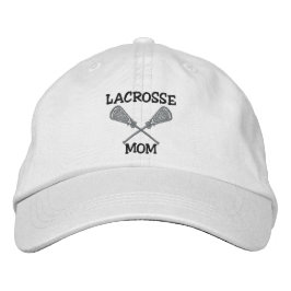 Gorra Bordada Lacrosse Mom Embroidered Cap