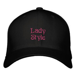 Gorra Bordada Lady Embroidered Hat