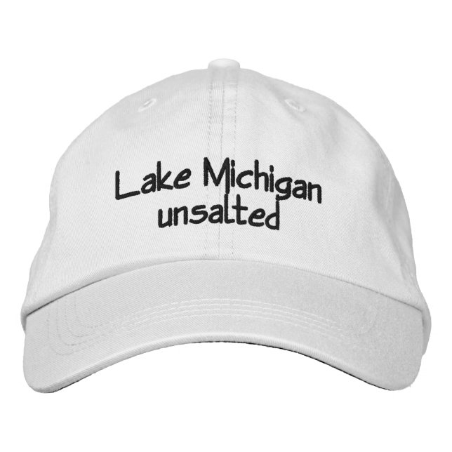 Gorra Bordada Lago Michigan - sin salar (Anverso)