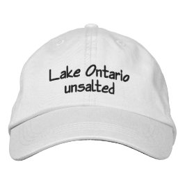 Gorra Bordada Lago Ontario - sin salar