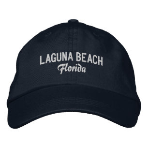 Gorra Bordada Laguna Beach Florida: Sombrero de Béisbol Embrogad