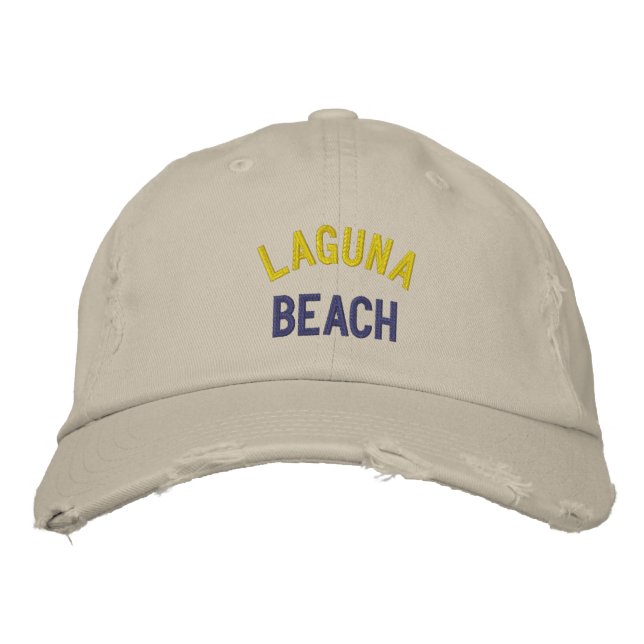 Gorra Bordada LAGUNA BEACH Ladies Cap (Anverso)