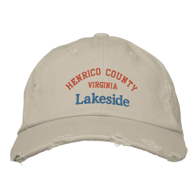 Gorra Bordada Lakeside Henrico (Anverso)
