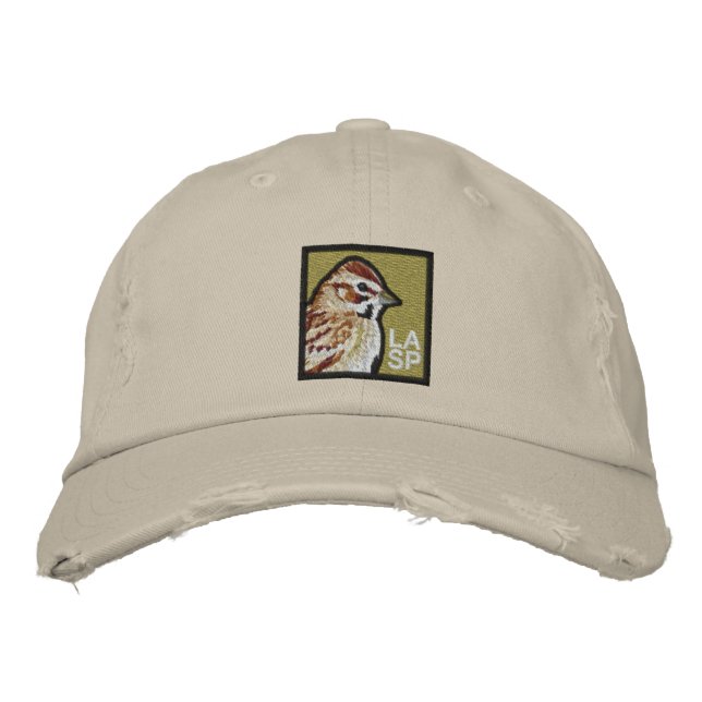 Gorra Bordada Lark Sparrow (Anverso)