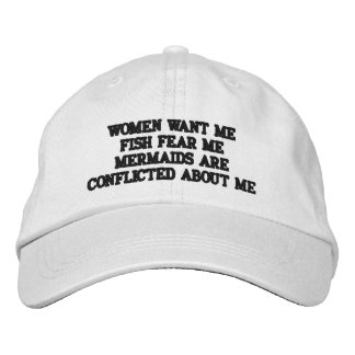 Gorra Bordada Las mujeres me quieren, temen por mí, las sirvient