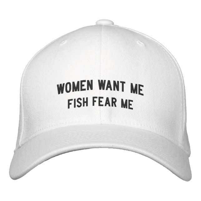 Gorra Bordada Las Mujeres Me Quieren Temer (Anverso)