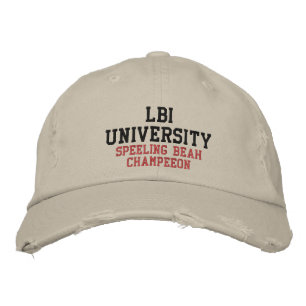 GORRA BORDADA LBI UNIVERSIDAD (TM) HABLANDO BEAH CHAMPEEON