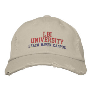 GORRA BORDADA LBI UNIVERSITY BEACH HAVEN CAMPUS