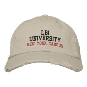 GORRA BORDADA LBI UNIVERSITY TM
