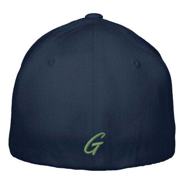 Gorra Bordada Letra benigna monograma G  (Reverso)