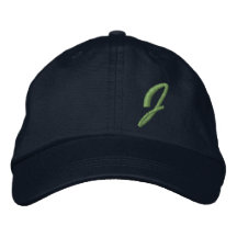 Letra benigna monograma J inicial