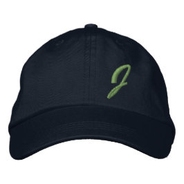 Gorra Bordada Letra benigna monograma J inicial
