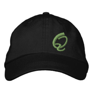 Gorra Bordada Letra benigna monograma Q inicial
