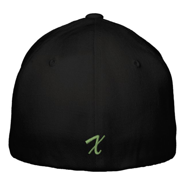 Gorra Bordada Letra benigna monograma X inicial (Reverso)