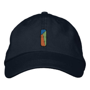 Gorra Bordada Letra de mosaico I