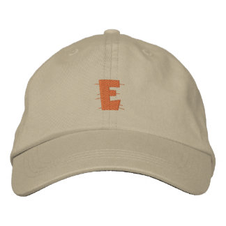 Gorra Bordada Letra E de naipe de cocina