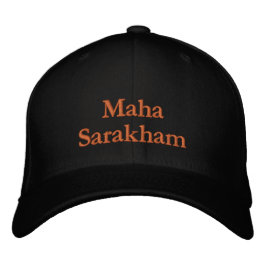 Gorra Bordada Lettering Maha Sarakham