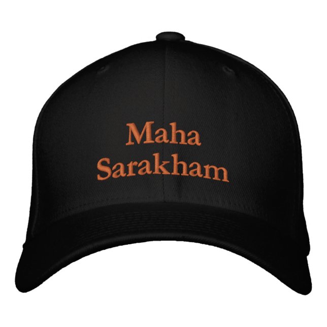 Gorra Bordada Lettering Maha Sarakham (Anverso)
