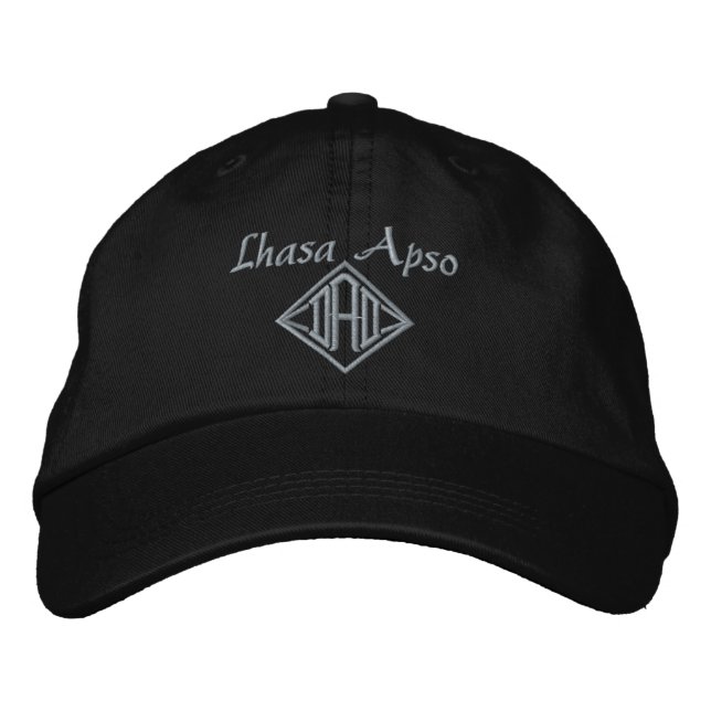 Gorra Bordada Lhasa Apso dad (Anverso)