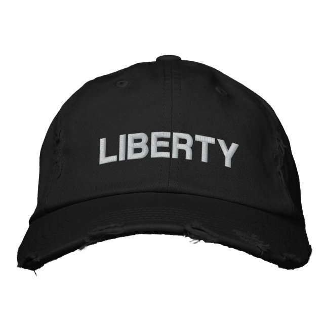 GORRA BORDADA LIBERTAD (Anverso)