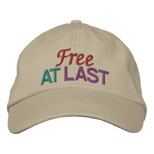 Gorra Bordada LIBRE POR FIN por SRF